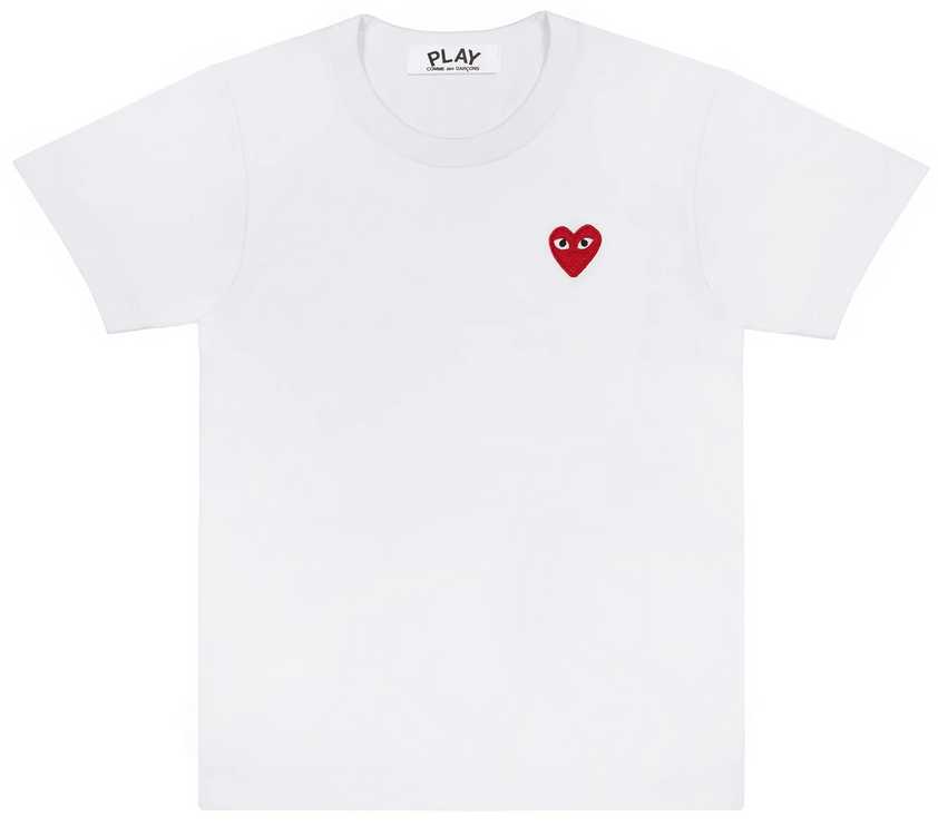 Comme des Garçons T-Shirt Wmns Red Logo "White/Red "