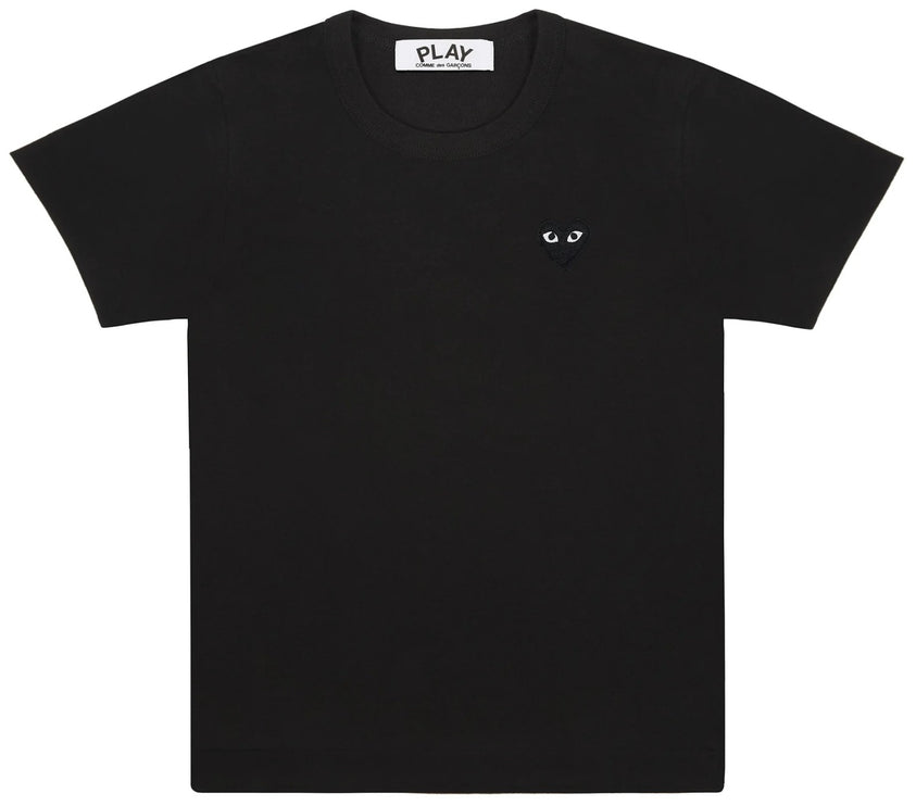 Comme des Garçons Play T-Shirt Mens Black Logo "Black"