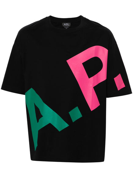 A.P.C. Lisandre Cotton T-shirt Black