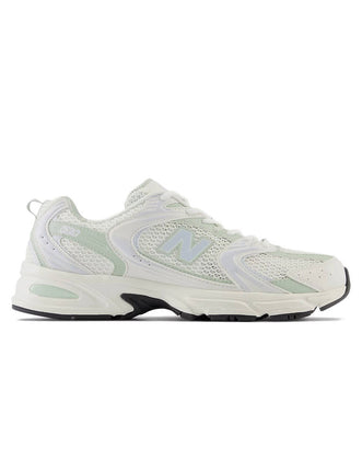 New Balance 530 GS Sea Salt Silver Moss