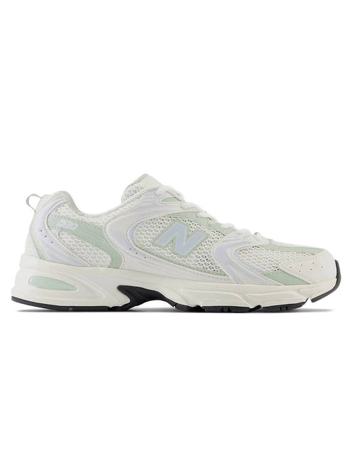 New Balance 530 GS Sea Salt Silver Moss